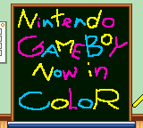 Game Boy Color Promotional Demo